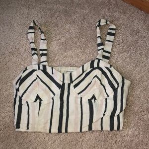 American eagle underwire crop top